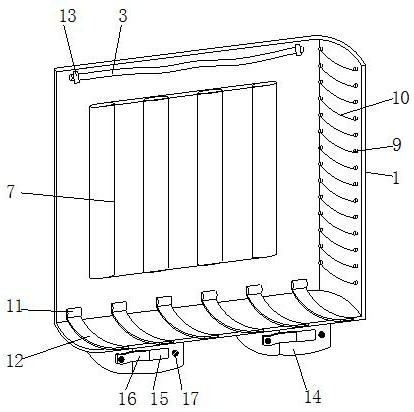 Multi-fulcrum vest bag and preparation method thereof