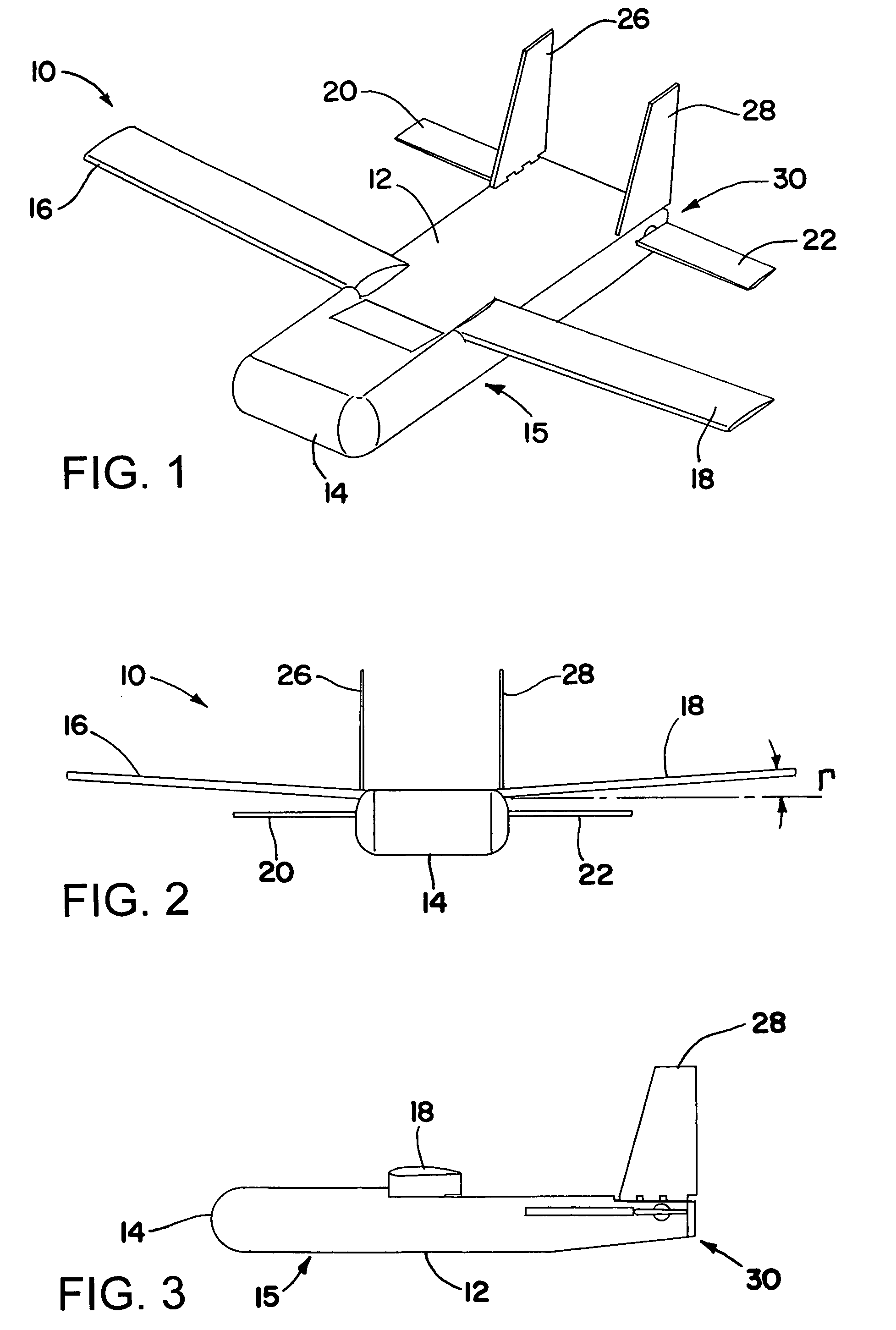 Air-launchable aircraft and method of use