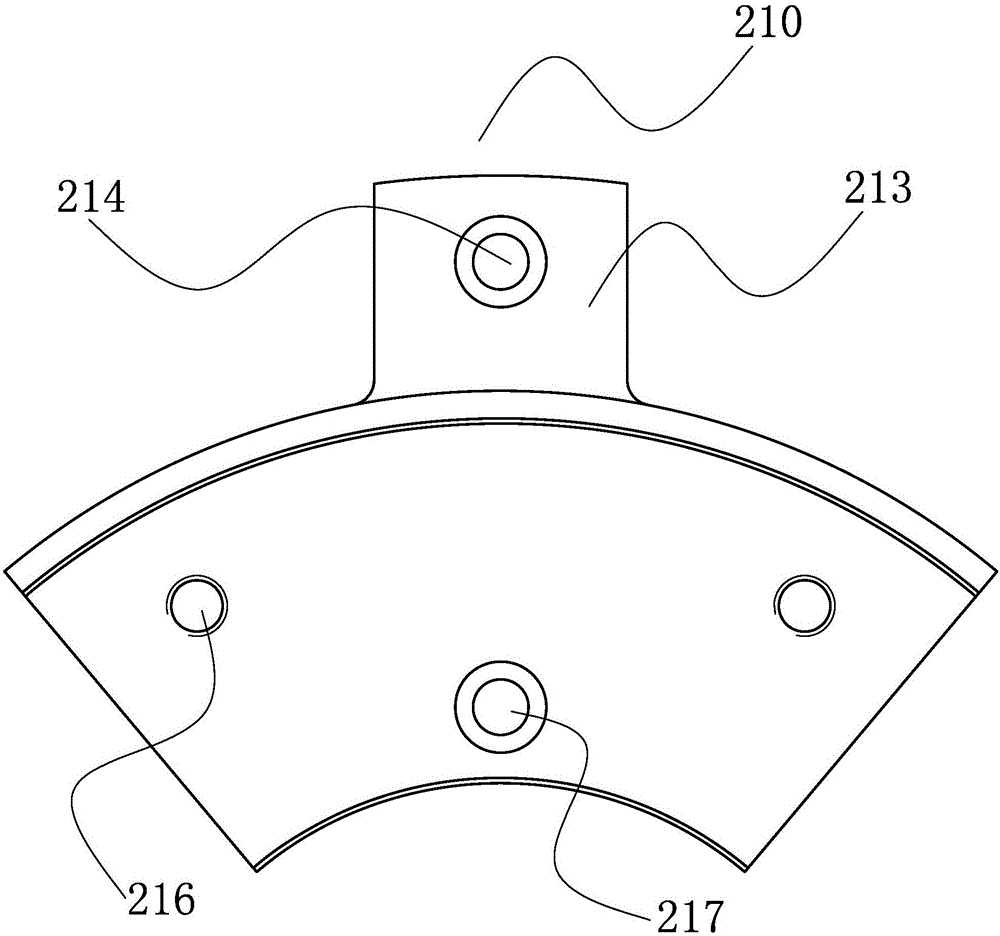 Precision excircle turning clamp for thin-wall flange