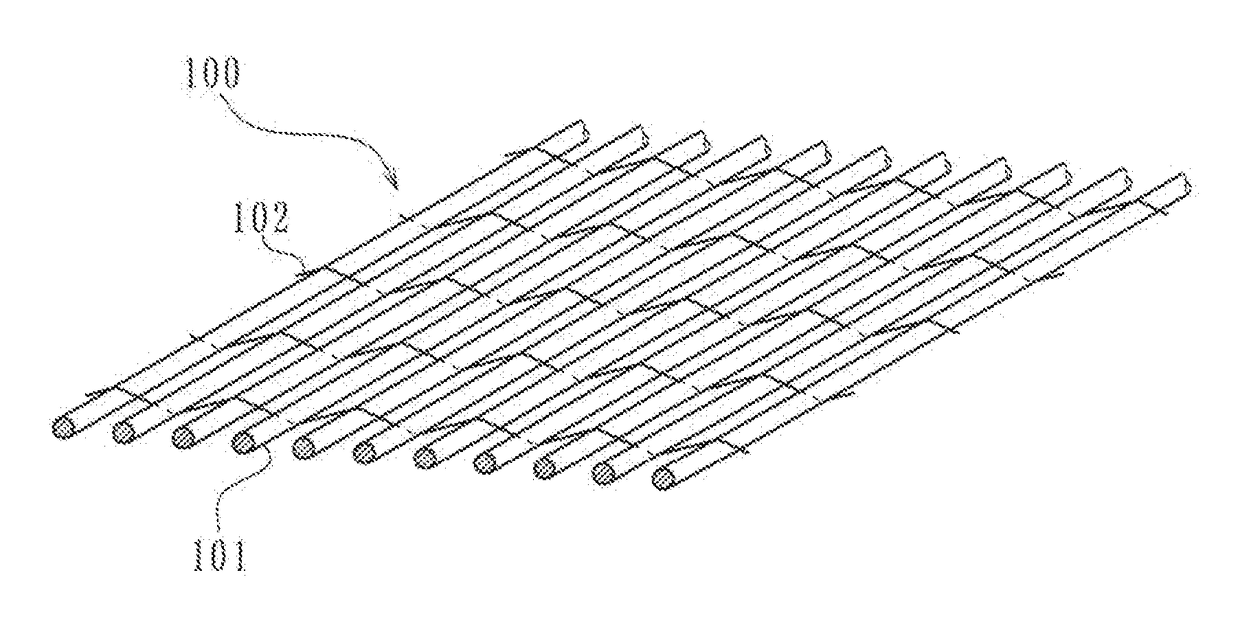 Method of forming topping sheet and apparatus thereof