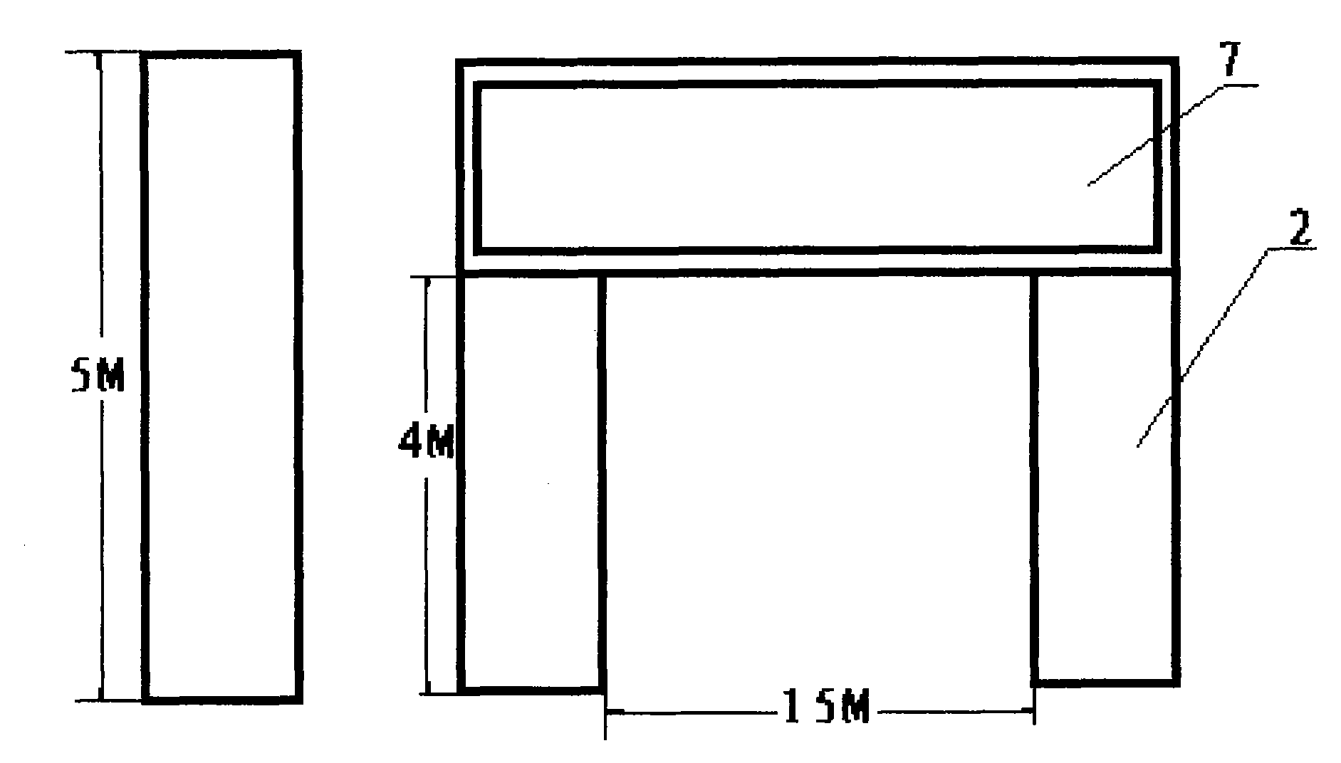 Square track facility for car drift race and construction and layout method