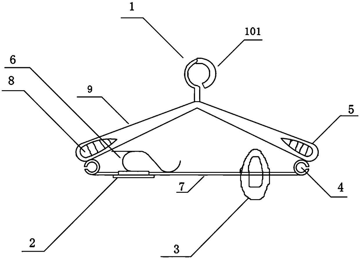 Multifunctional adult clothes hanger