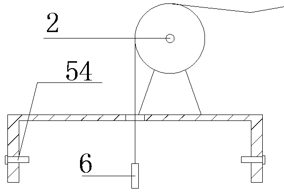 Device for detecting length and pile splicing quality of pre-stress concrete hollow pile and method of device