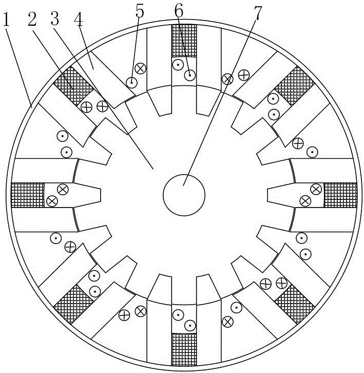 Two-phase stepping motor