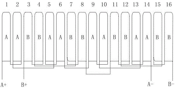 Two-phase stepping motor