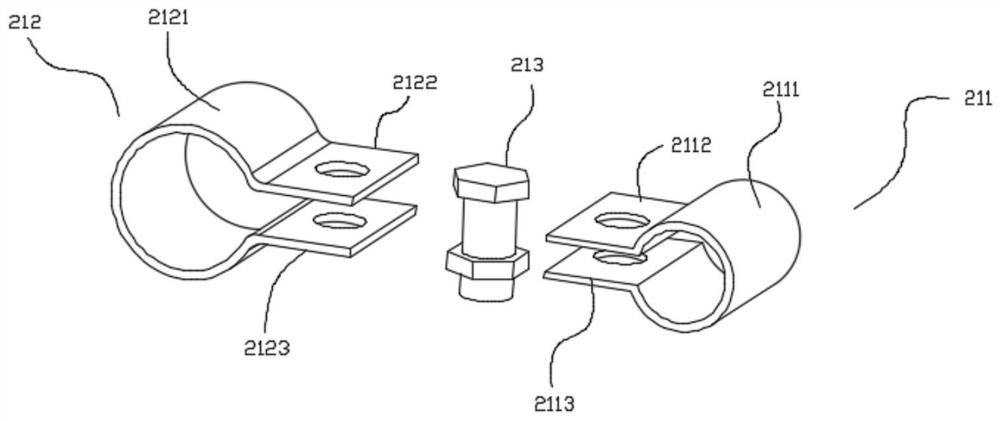 Coaxial adjusting device of air pressure ballistic lithotripsy system