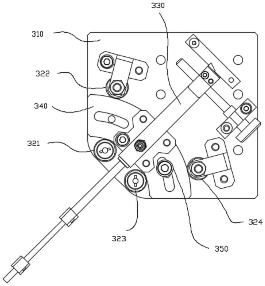 Coaxial adjusting device of air pressure ballistic lithotripsy system