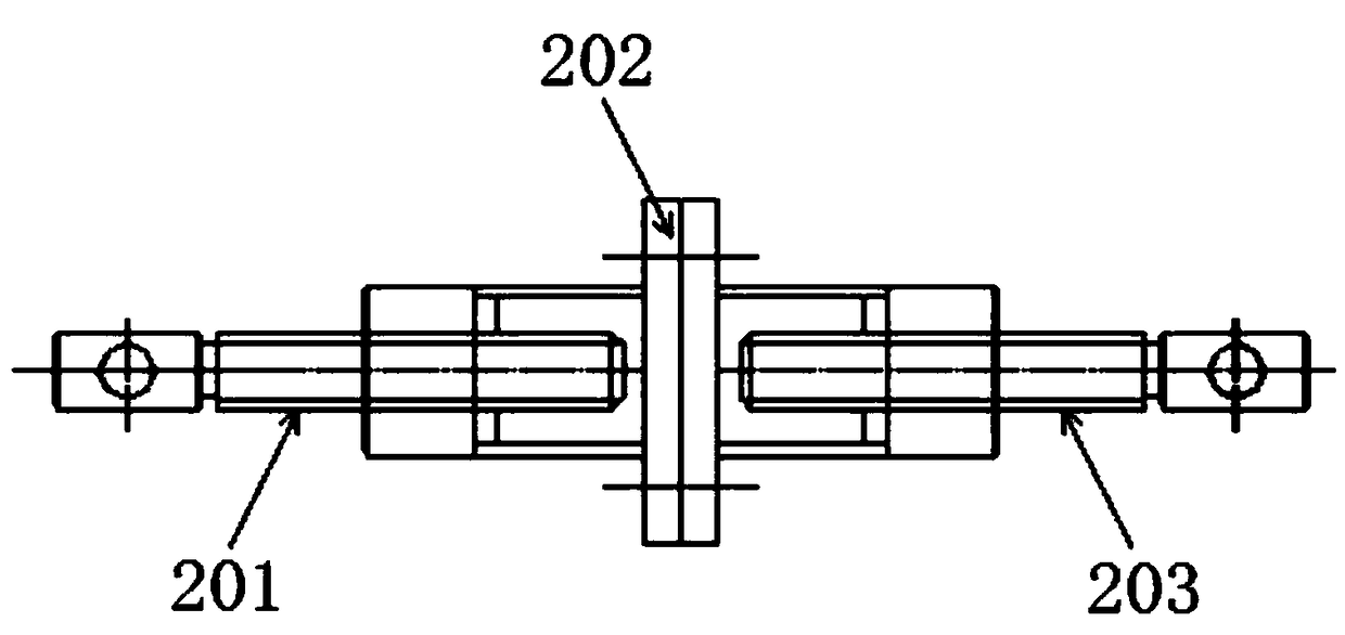 Supporting frame of sliding mold