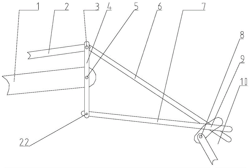 Selection mechanism for connecting rod sliding reversing