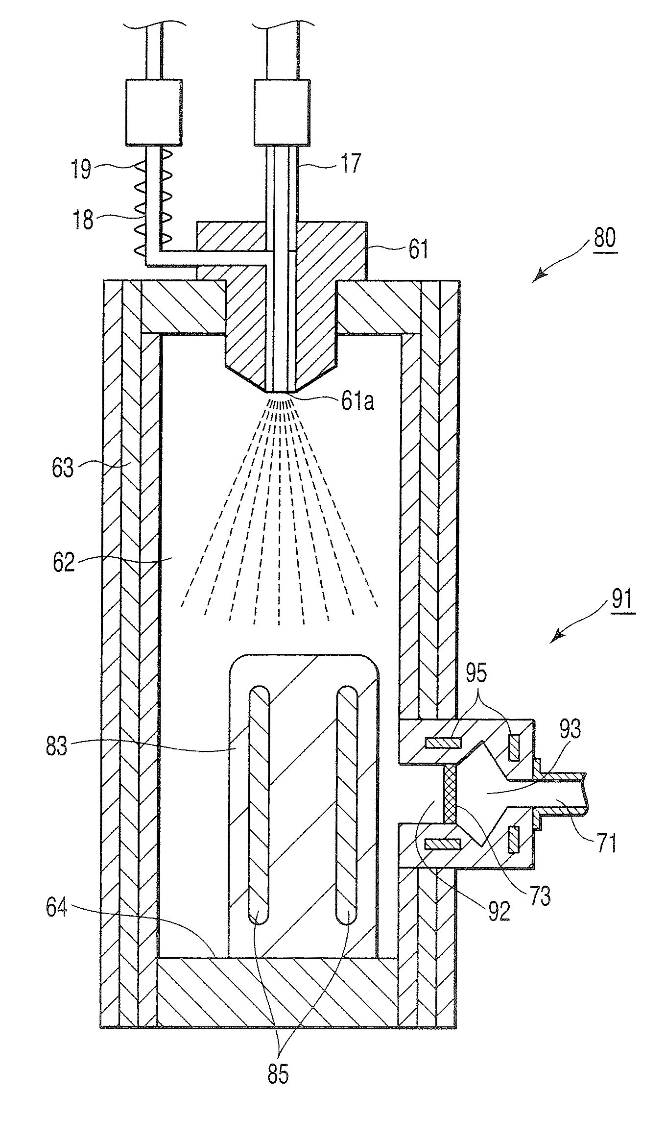 Semiconductor processing system and vaporizer