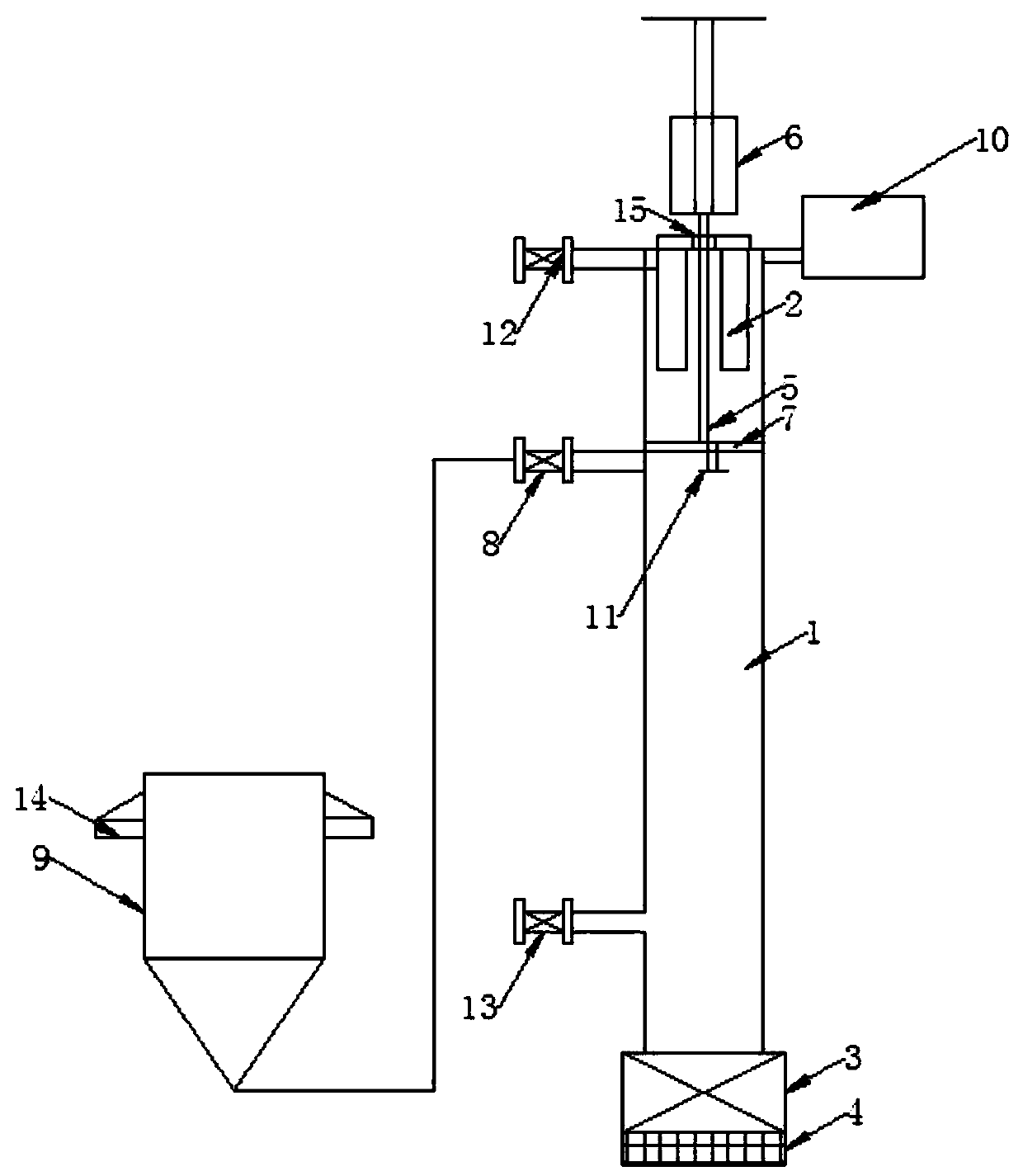 Nano carbon material compression pelletizing device for rubber and process method