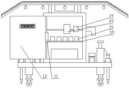 Special mobile maintenance power box for power network