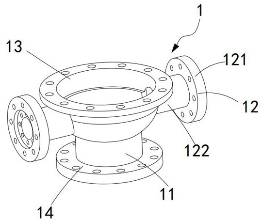 A special processing and positioning device for valve body