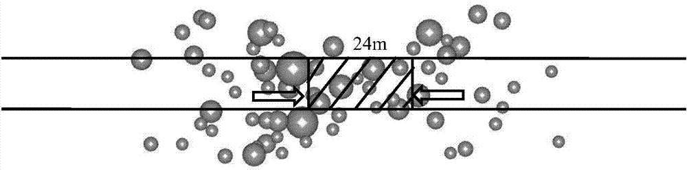 Determining the timing and method of excavation from opposite direction to one direction before the breakthrough of deep hard rock tunnel