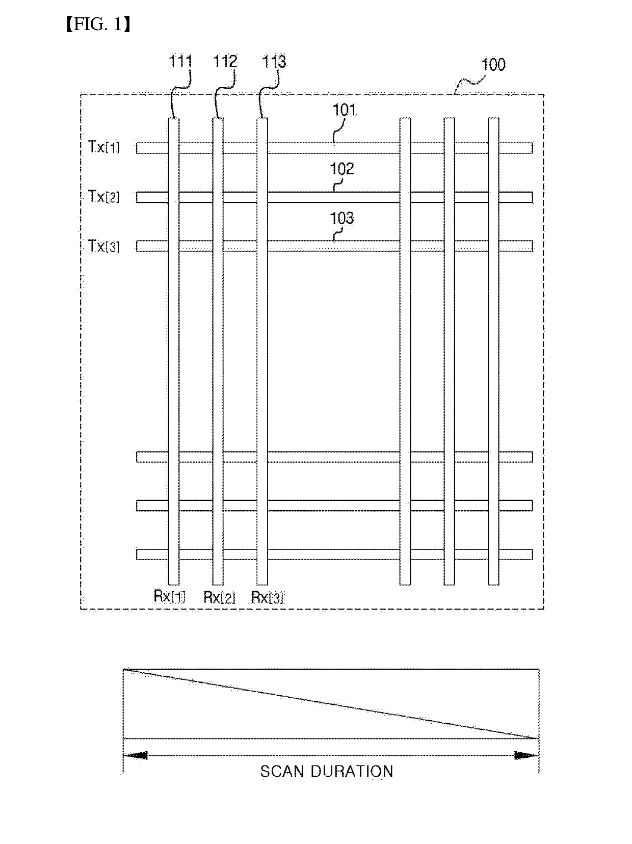 Method and device for operating capacitive touch panel