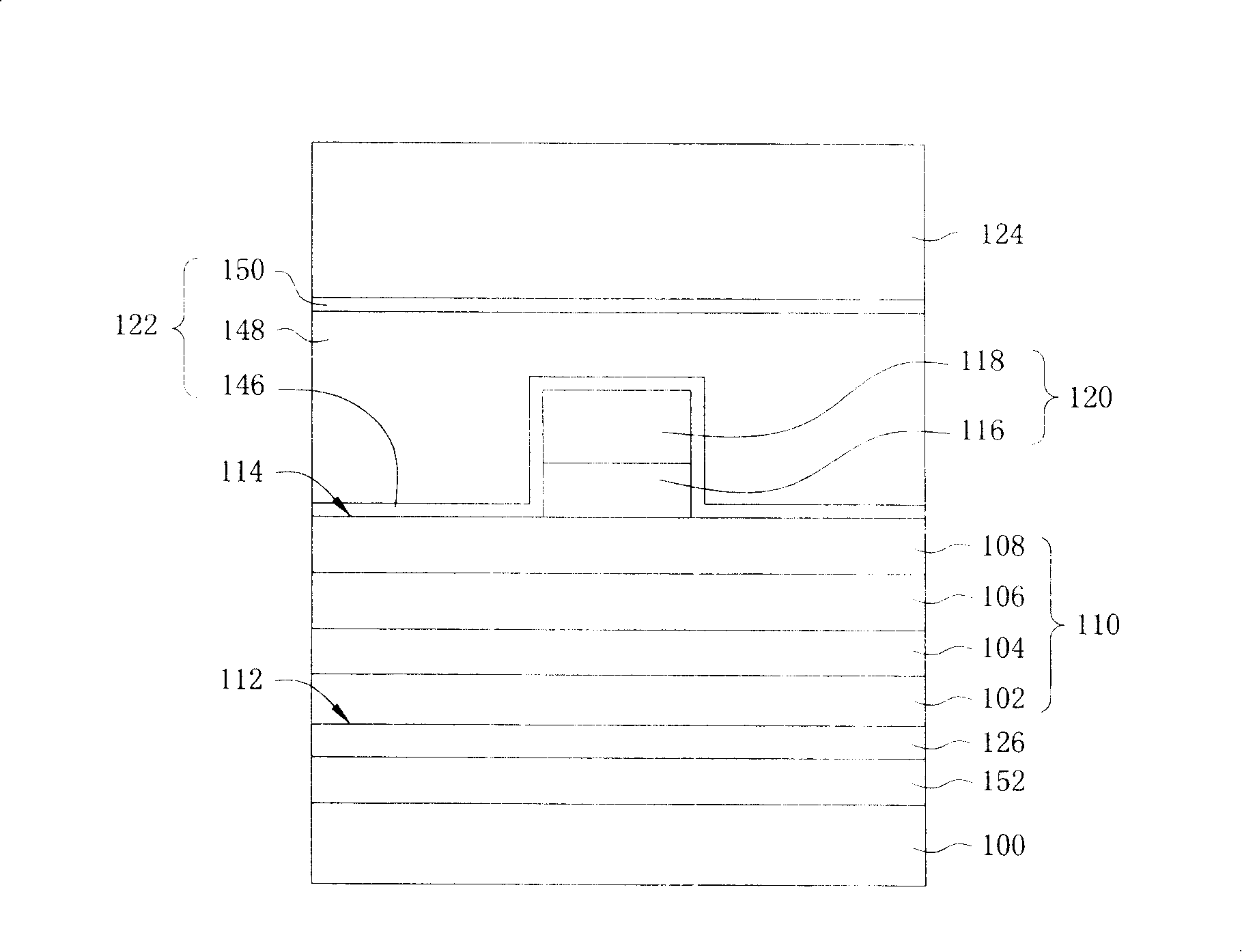 LED with high efficiency and method for manufacturing the same