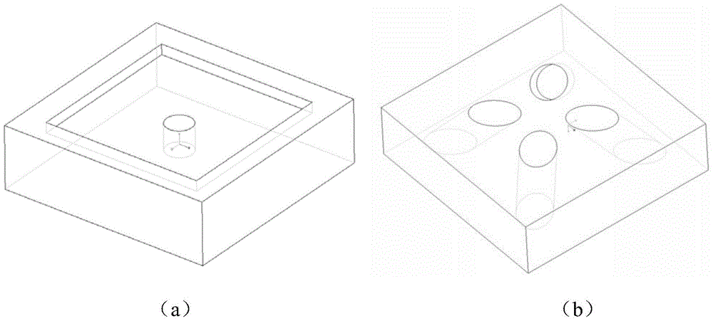 A method for preparing a pyramid-shaped composite material three-dimensional lattice sandwich structure