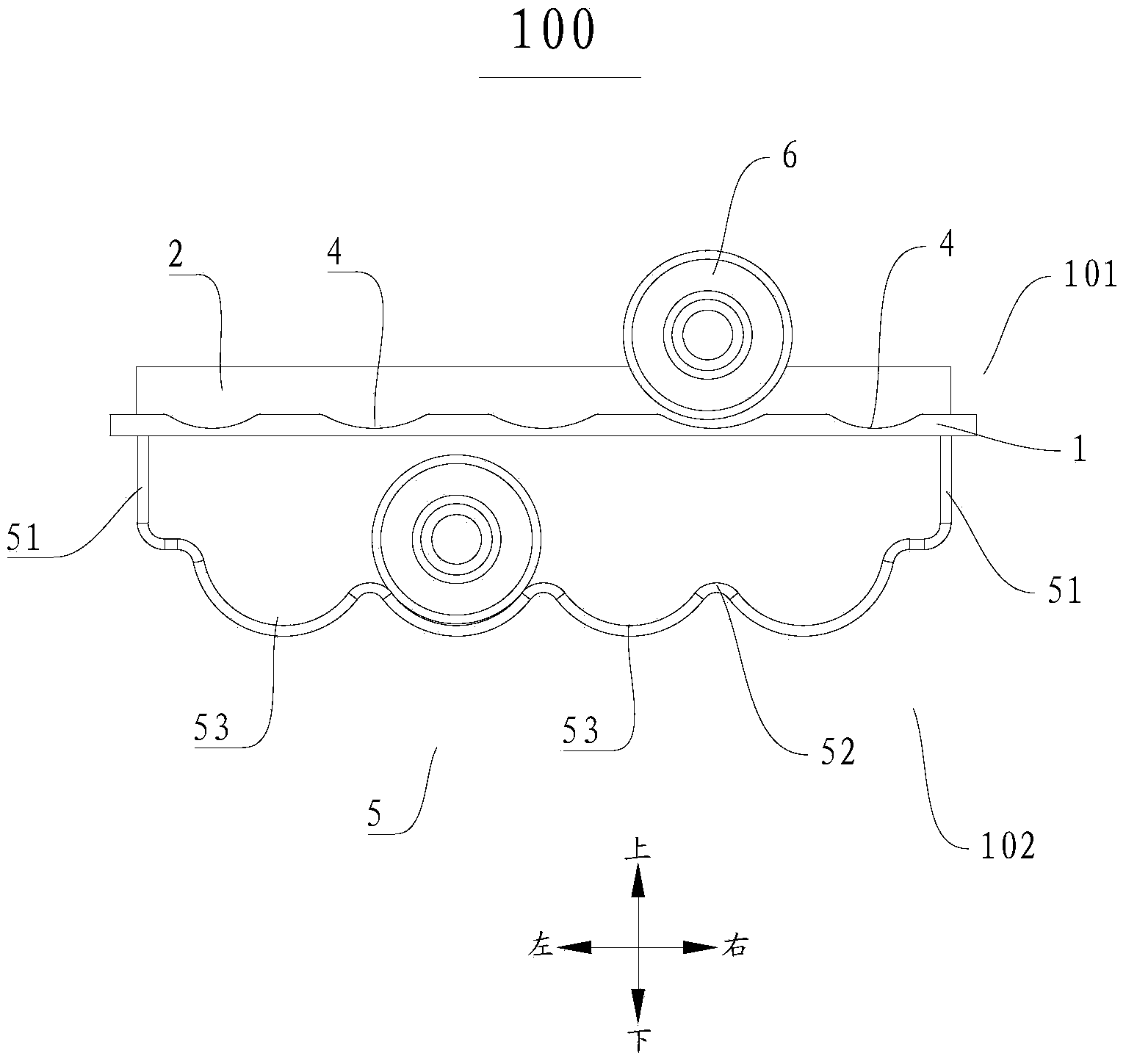 Wine rack used for refrigeration equipment and refrigeration equipment with same