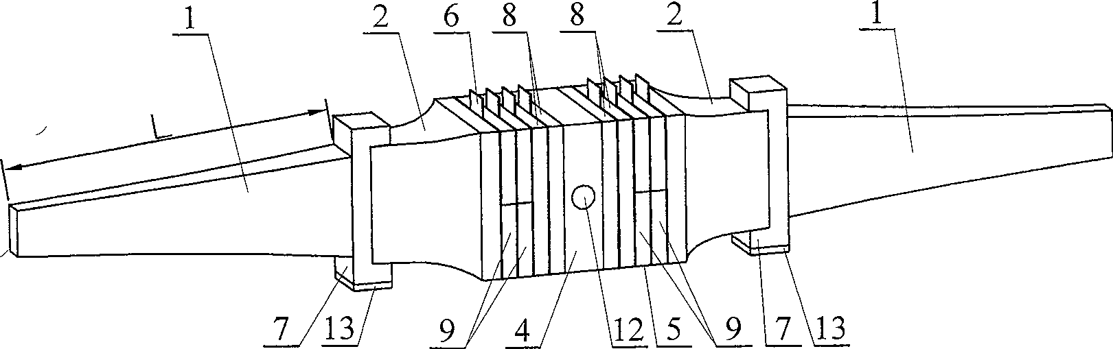 Sandwich transducer type longitudinal and bending linear ultrasound motor with frequency-modulating variable-amplitude rod