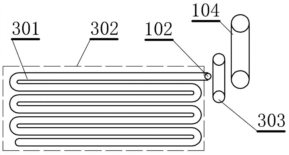 Continuous sampling, measurement and preservation system and method for runoff sediment of indoor soil trough test