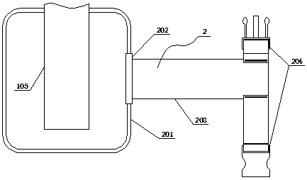 Large motor bearing fault diagnosis device