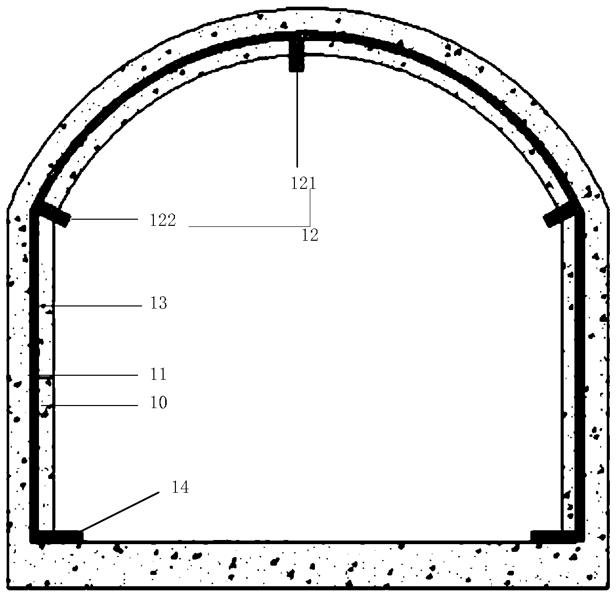 Waterproof construction method for engineering joint of tunnel