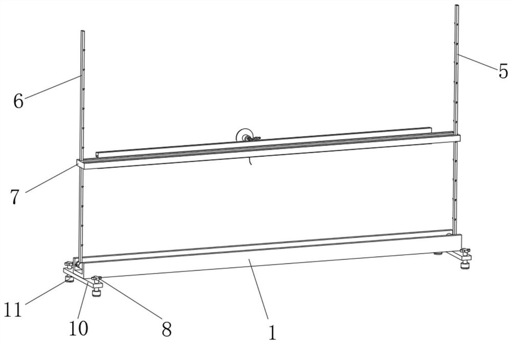 A portable indoor wall smoothing equipment for construction engineering