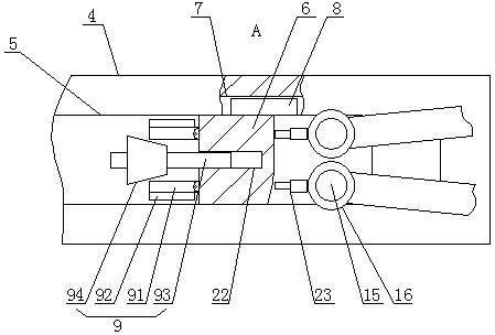 Brain surgery auxiliary device for neurosurgery