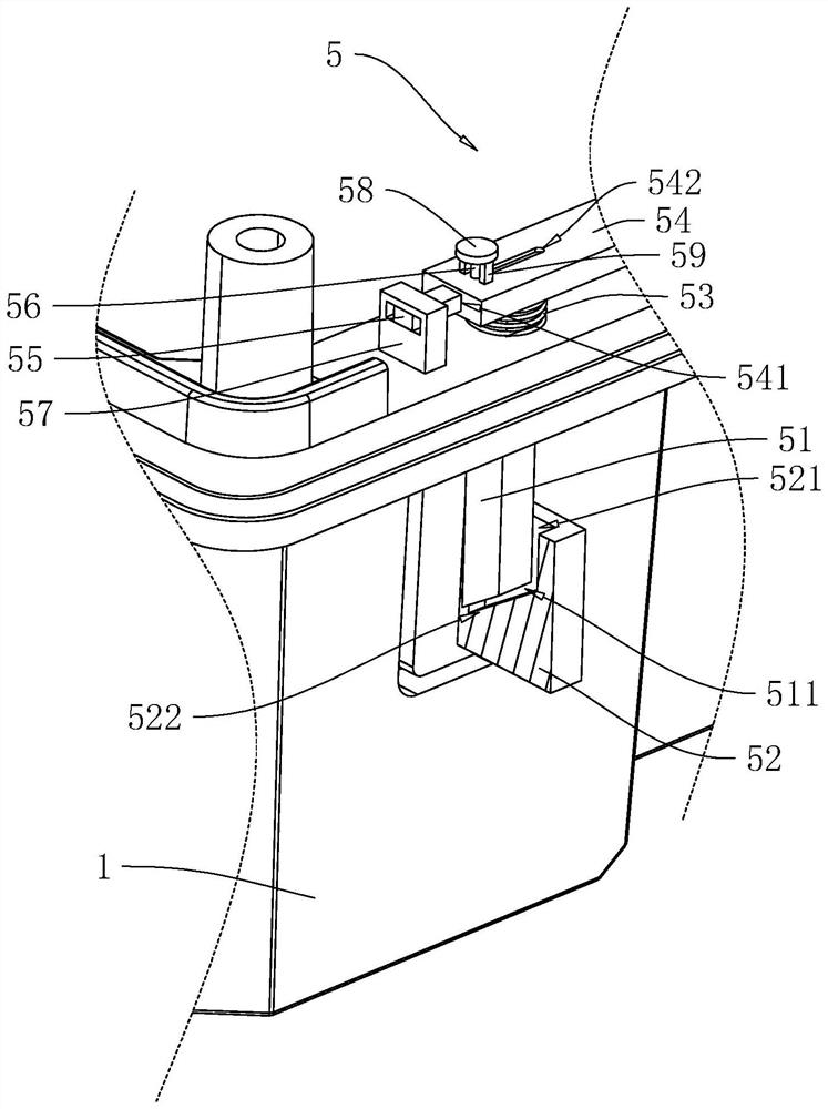 Fixing structure for circuit board in junction box