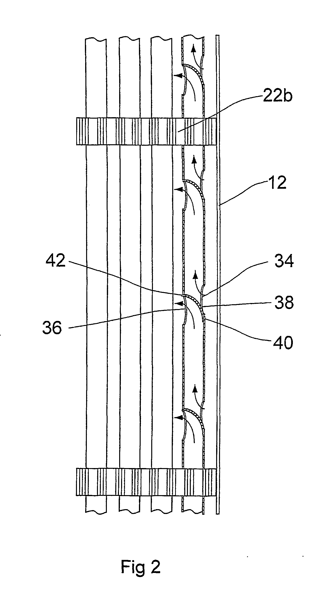 Fuel assembly and a tubular element for a nuclear boiling water reactor