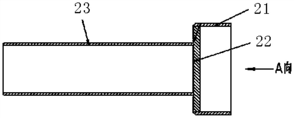 Preparation method of flue gas bipolar heat exchanger for radiant tube burner