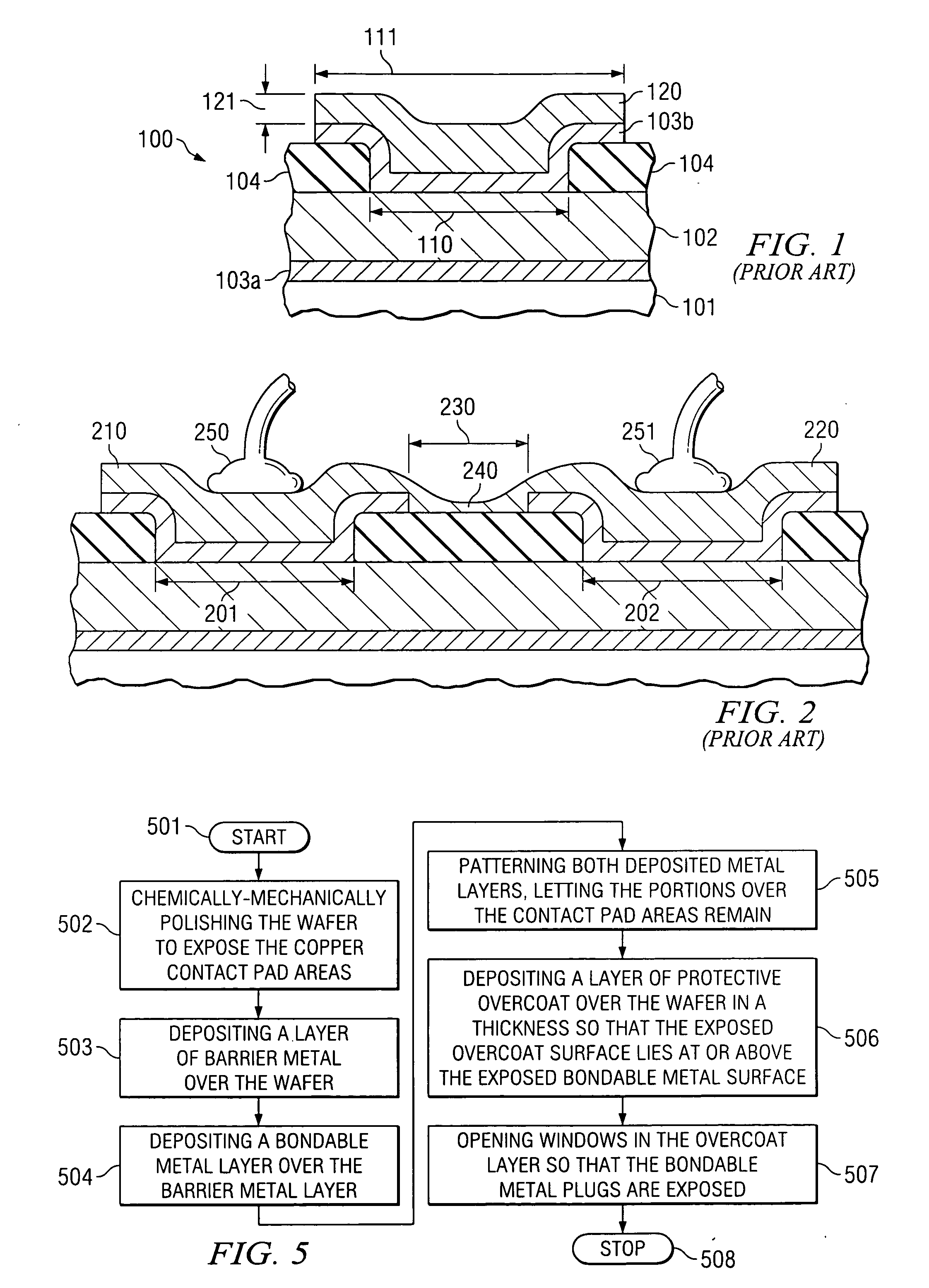Structure and method for contact pads having an overcoat-protected bondable metal plug over copper-metallized integrated circuits