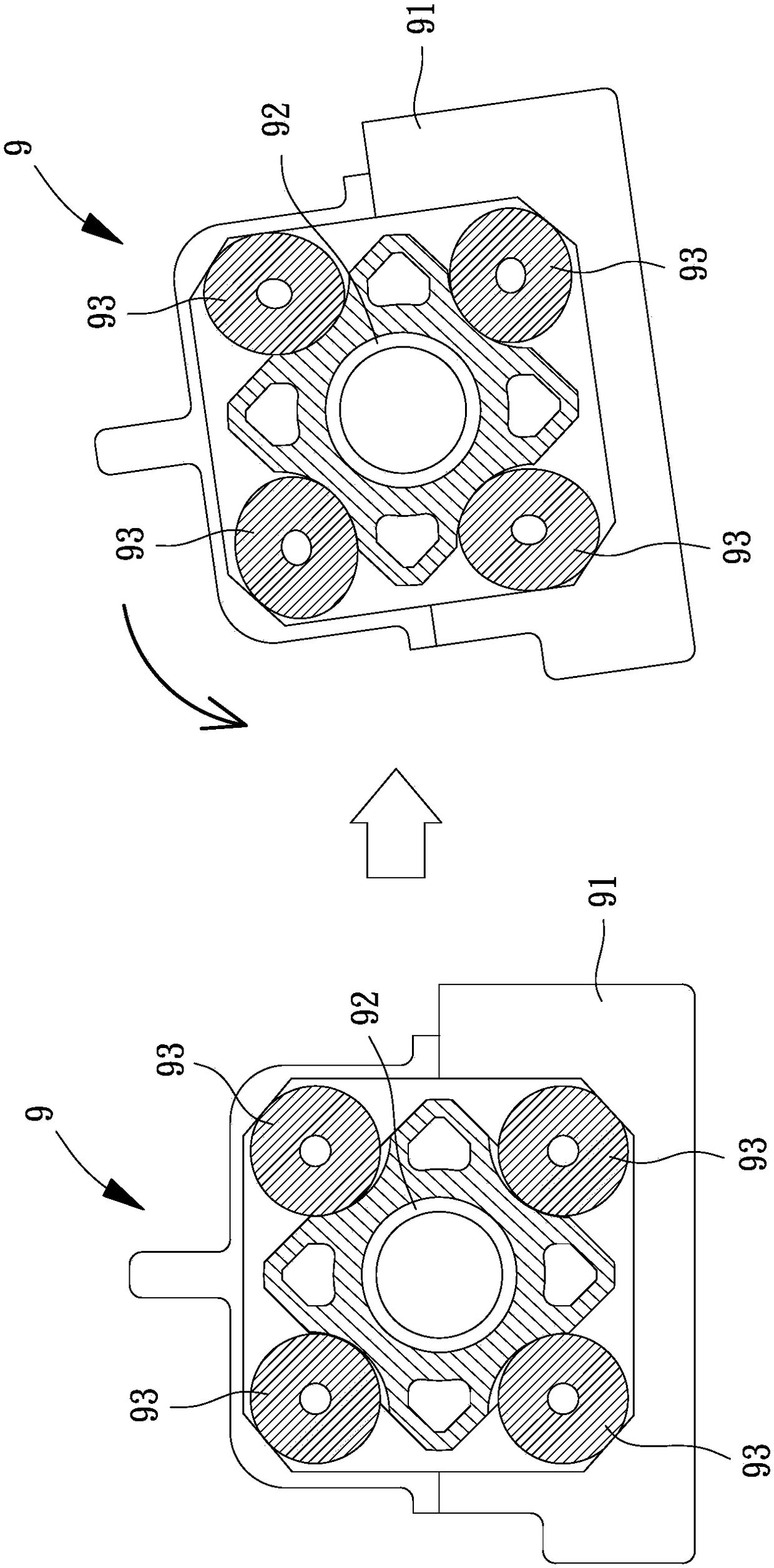 A vehicular multi-link tilt back mechanism