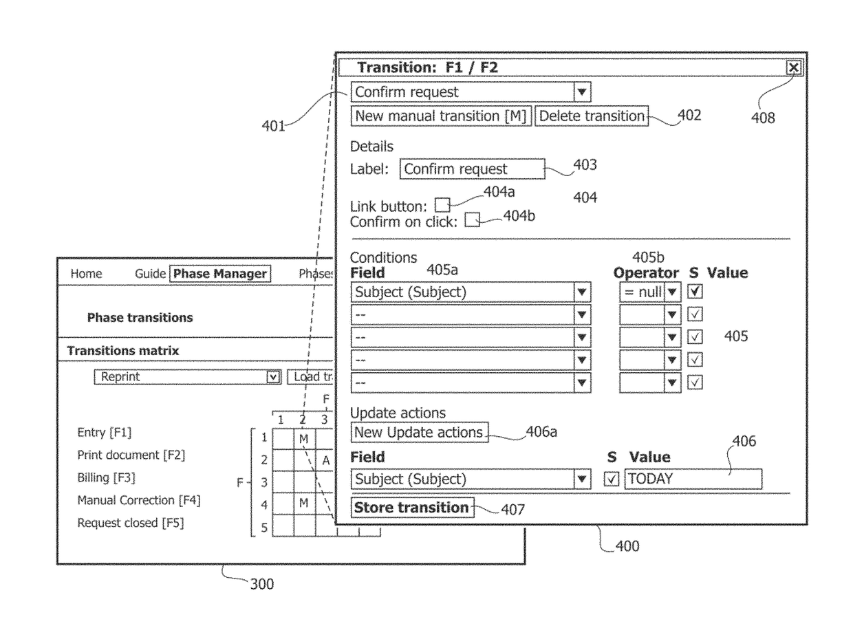 Method of developing an application for execution in a workflow management system and apparatus to assist with generation of an application for execution in a workflow management system