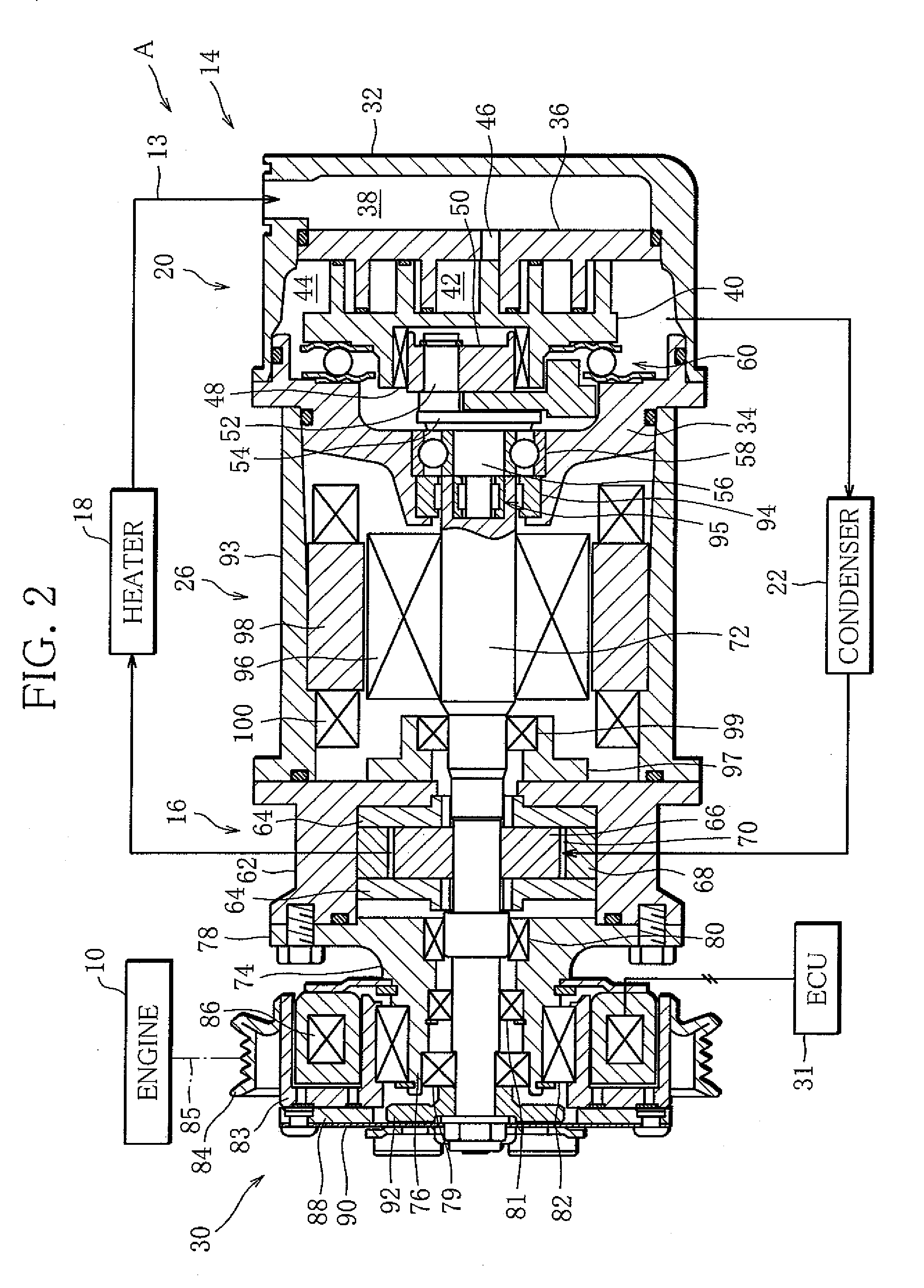 Fluid Machine, Rankine Circuit, and System for Utilizing Waste Heat from Vehicle