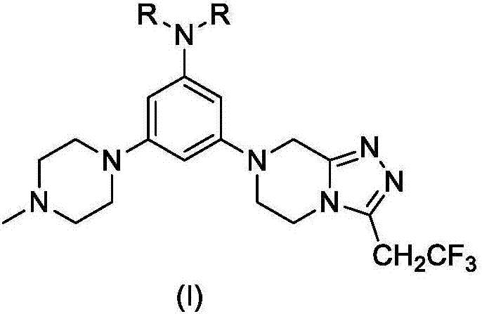 Triazole structural compound containing piperazine and piperazine, preparing method and application thereof