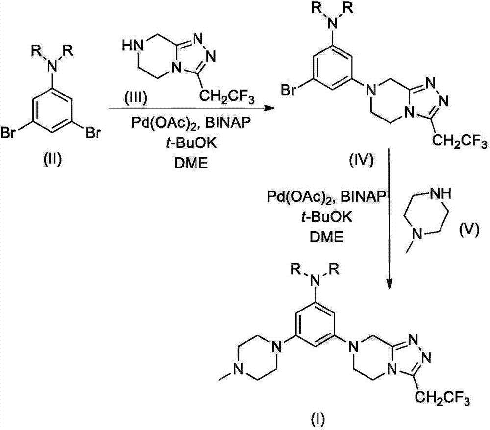 Triazole structural compound containing piperazine and piperazine, preparing method and application thereof