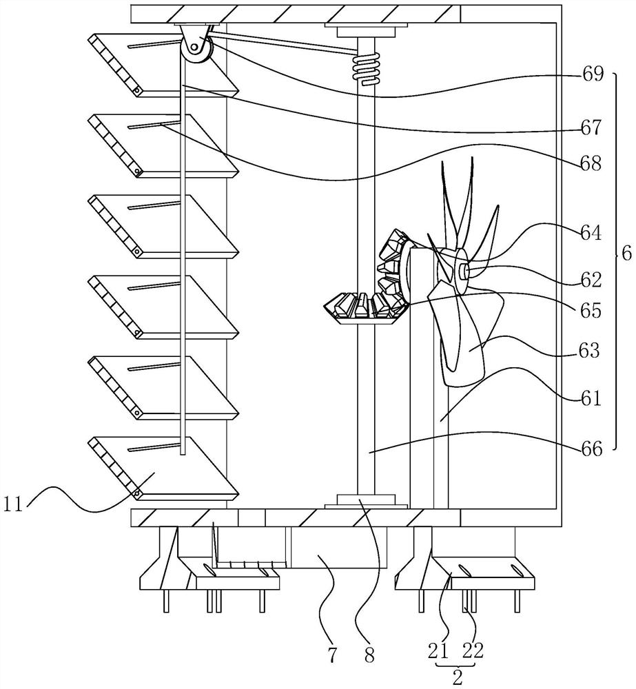 Windproof and dust-suppression adsorption type baffle structure for traffic engineering construction