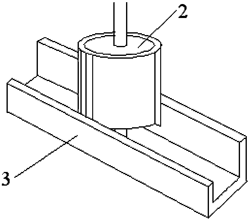 Water-seal sealing cover for walking beam heating furnace