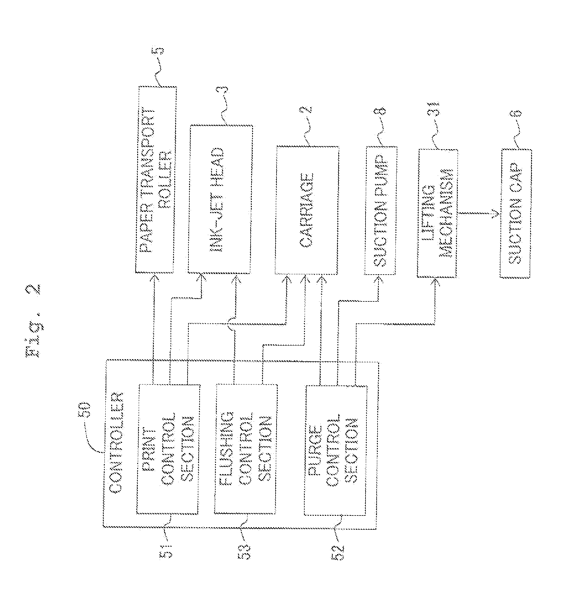 Ink-jet printer and method for replacing filling liquid in ink-jet head