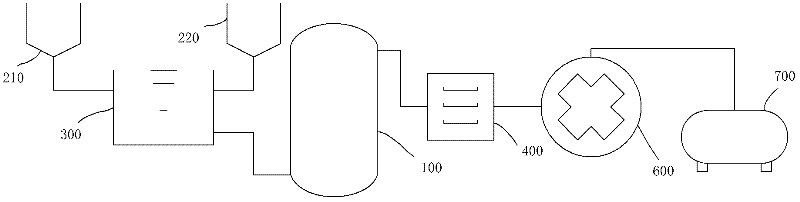 Wet grinding system for nonmetal mineral powder and grinding method thereof