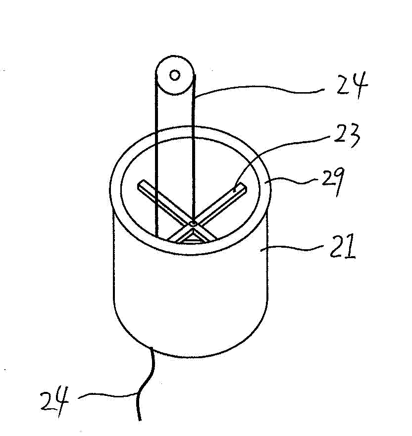Method for deicing by using power circuit deicing device