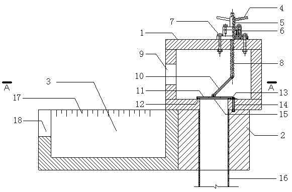 Low-pressure pipeline water-delivering irrigation water outlet