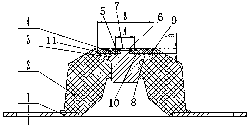 Method for improving overall performance of lateral stopper of rail vehicle and lateral stopper