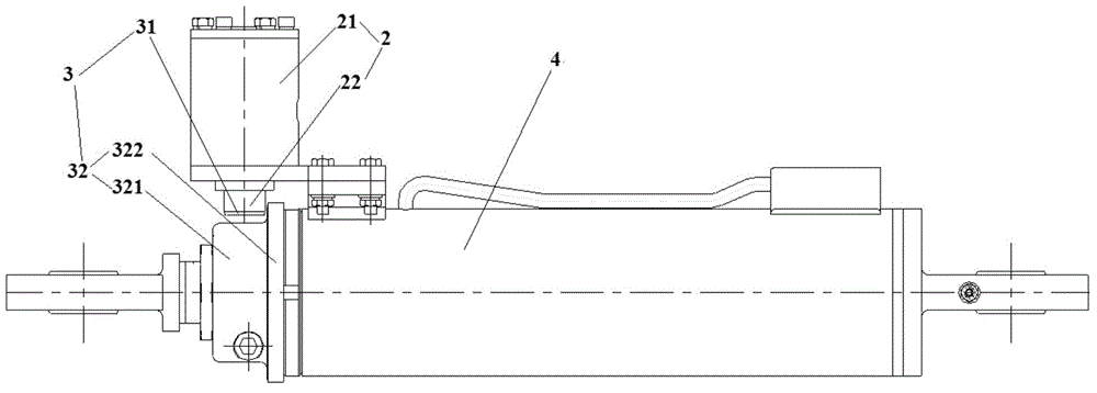 Hydraulic limiting device and concrete pump truck