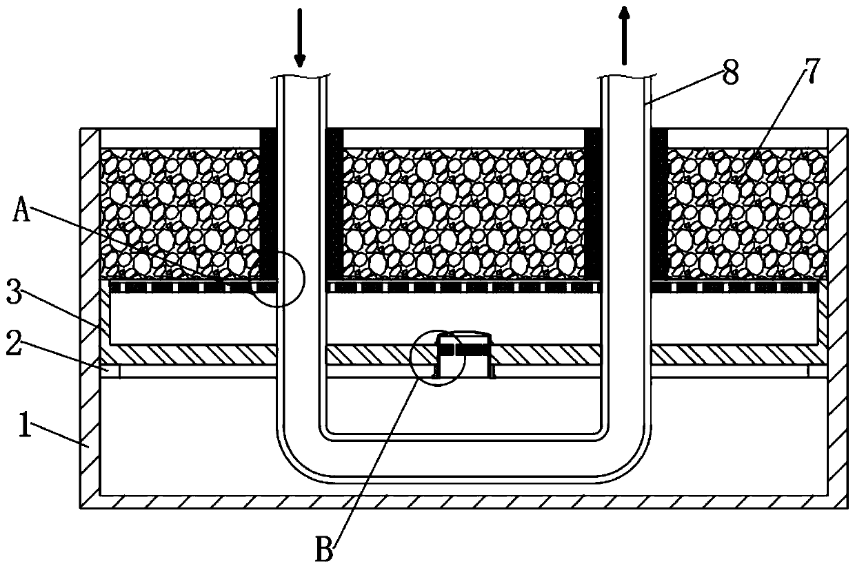 Buried pipe backfilling method based on ground source heat pump system