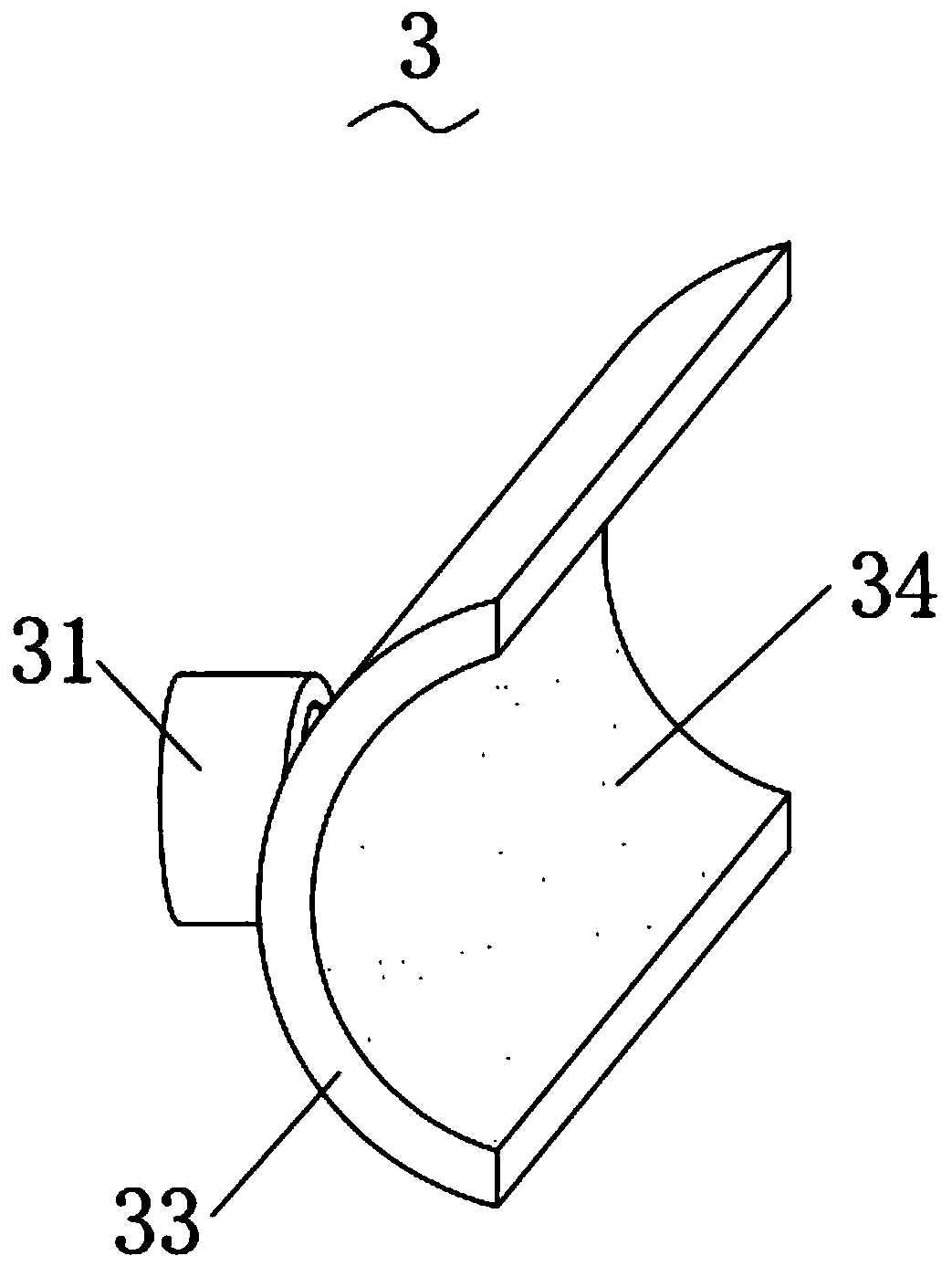 Retracting and cleaning device for brain surgery and using method thereof