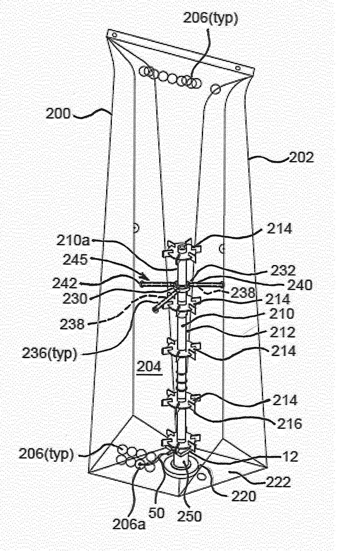 Shaft-Mounted Fluid Transfer Assembly for a Disosable Bioreactor