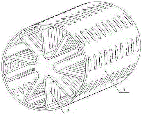 Multi-directional corrugated inner finned tube