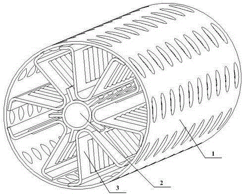 Multi-directional corrugated inner finned tube